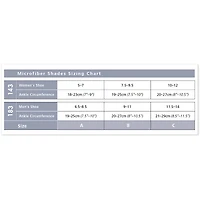 Microfibre à motifs, bas de compression, homme, rayures onyx