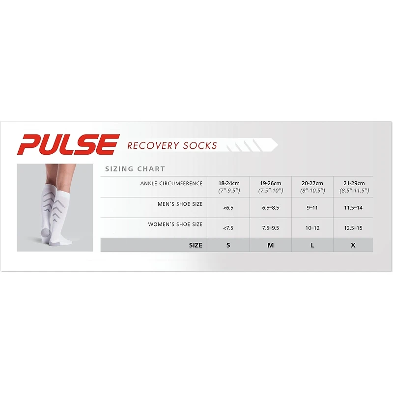 PULSE, Unisex, White, Large