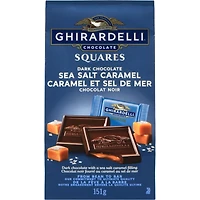 Sea Salt and Caramel Dark Chocolate Squares