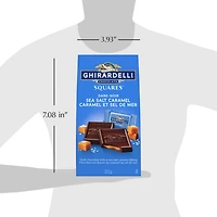 Sea Salt and Caramel Dark Chocolate Squares
