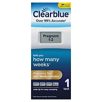 Pregnancy Test with Weeks Indicator, Value Pack, 1 Count
