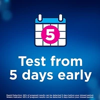 Pregnancy Test Double-Check and Date Combo Pack, Value Pack, 2ct