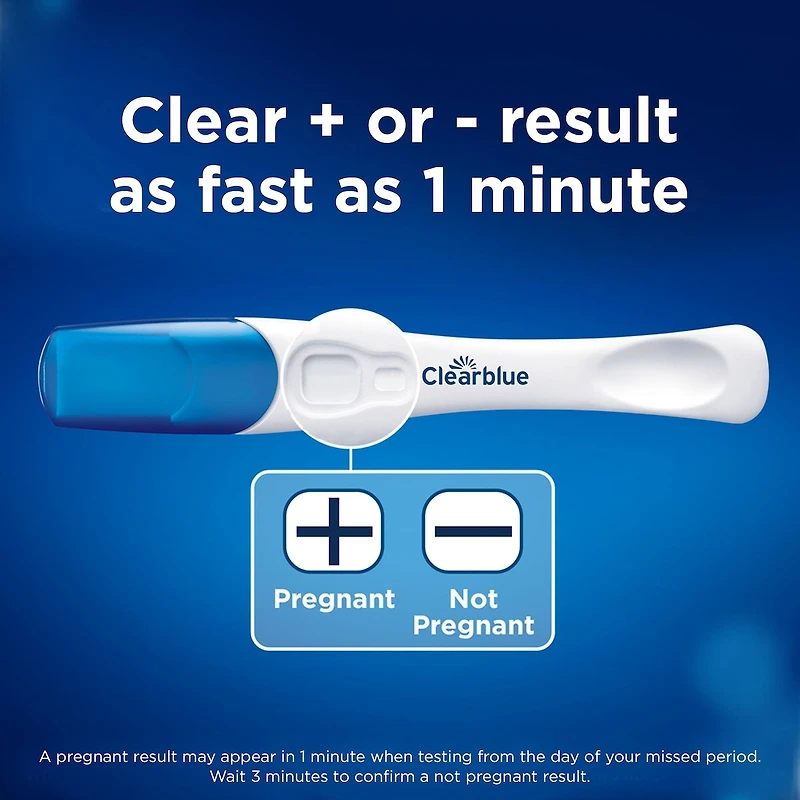 Pregnancy Test Double-Check and Date Combo Pack, Value Pack, 2ct