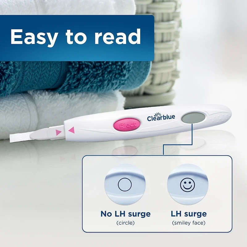Kit de prévision de l’ovulation Digital, avec test d’ovulation à résultats numériques, 10 tests d’ovulation Digital