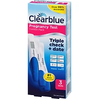 Pregnancy Test Combo Pack Triple-Check & Date