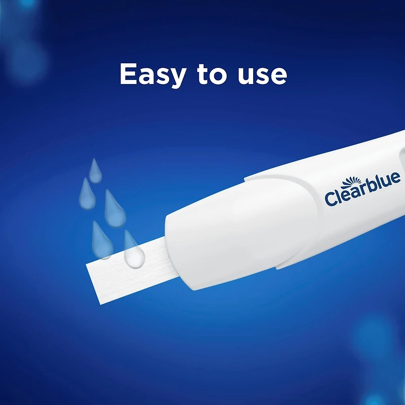 Boîte combo Tests de grossesse Clearblue avec Triple Vérification + Date