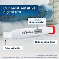 Kit de Test de grossesse Détection Ultra Précoce Numérique, détection précoce à domicile de la grossesse, 1 test