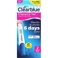 Clearblue Digital – Test De Grossesse, Détection Précoce – 2 Unité/Emballage