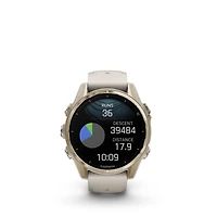 Fenix 8 - 43mm, Amoled, Or Doux/Gris Cendré