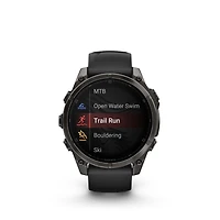 Fenix 8 - 47mm, Amoled, Titane Gris/Noir