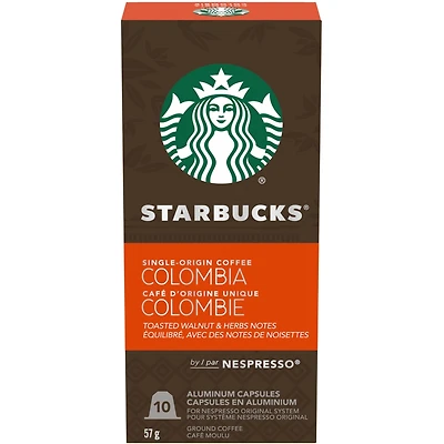 Starbucks Starbucks Par Nespresso Café D'origine Unique Colombie