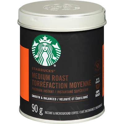 Coffee, Medium Roast Premium Instant & Microground , Smooth & Balanced