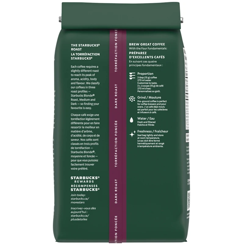 Espresso Roast Dark Roast Ground Coffee Bag