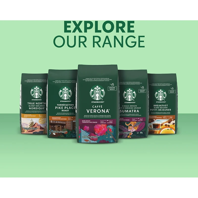 Espresso Roast Dark Roast Ground Coffee Bag