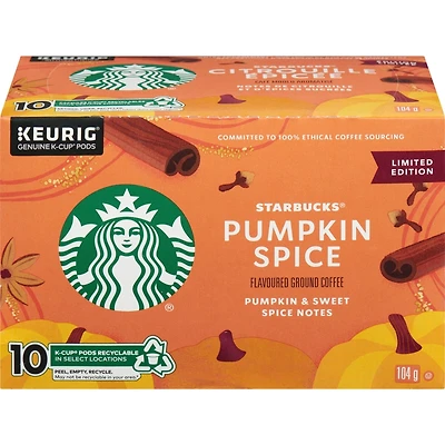 Café moulu aromatisé citrouille épicée édition limitée