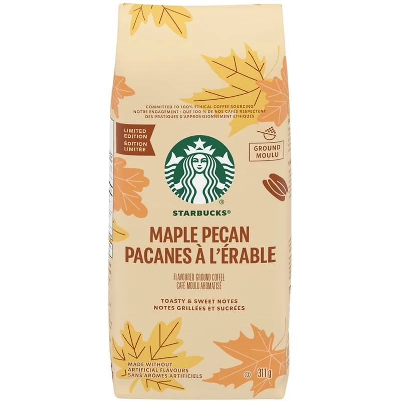 Café Moulu Érable Pacane Sac De