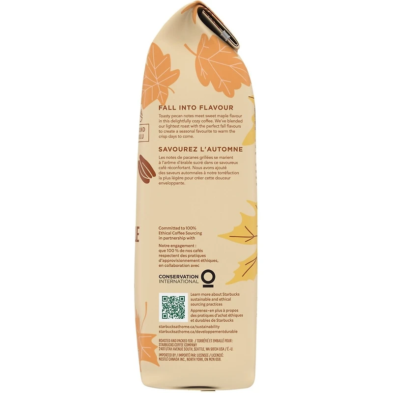 Café Moulu Érable Pacane Sac De