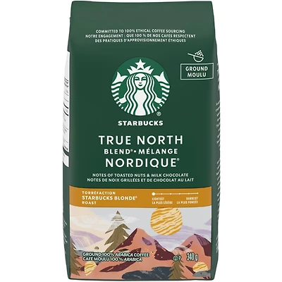 Ground 100% Arabica Coffee True North Blend Blonde Roast