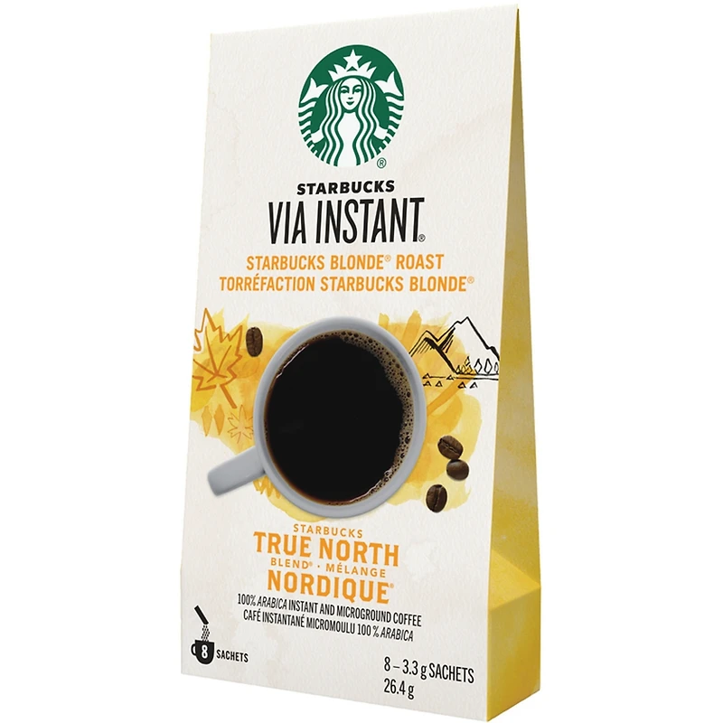Blonde Roast Coffee, 100% Arabica Instant & Microground