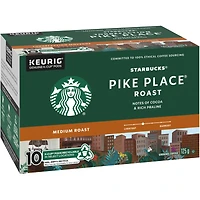 Pike Place Roast Medium Roast Ground Coffee K-Cup Pods