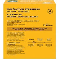 Blonde Espresso Roast For Nespresso Vertuo