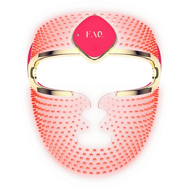 201 RVB LED Traitement Masque visage en Pur Silicone
