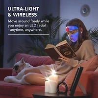 201 RVB LED Traitement Masque visage en Pur Silicone