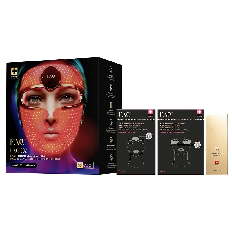 FAQ 202, Pack patchs de microneedling et base P1