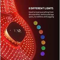 FAQ™ 211 Silicone LED + Near-Infrared Neck & Décolleté Mask