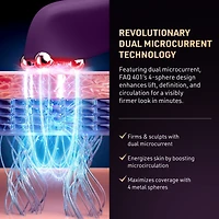 FAQ™ 401 Dual Microcurrent & LED Toning Device