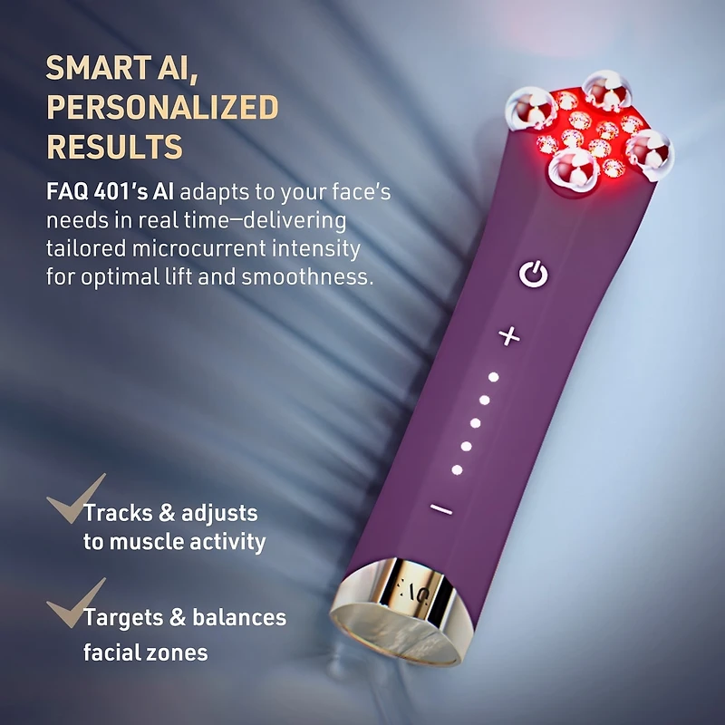 FAQ™ 401 Dual Microcurrent & LED Toning Device