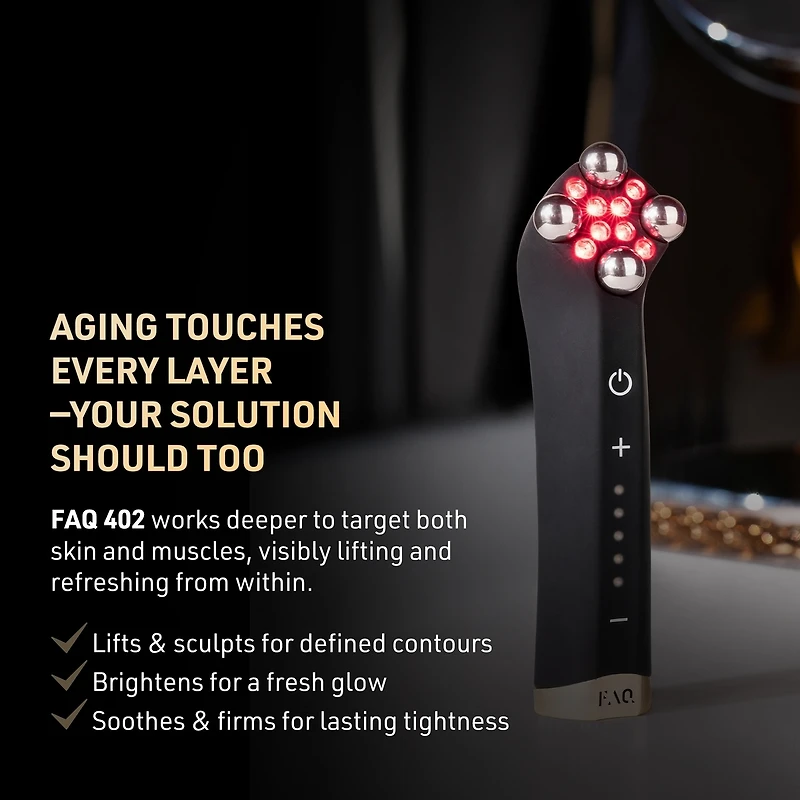 FAQ™ 402 Appareil de Toning LED Rouge à Double Microcourant
