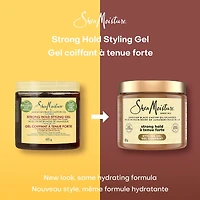 Jamaican Black Castor Oil Strong Hold Hair Styling Gel With Flaxseed