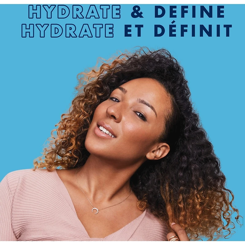 Crème Fouettée Bouclante pour des cheveux hydratés Miel de Manuka et Yogourt avec huiles de mafura et de baobab