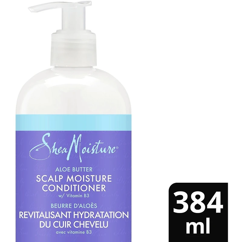 Revitalisant Hydratation du Cuir Chevelu SheaMoisture Beurre d'Aloès avec vitamine B3 pour un cuir chevelu hydraté et des cheveux plus forts et hydratés