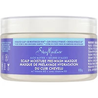 Masque Capillaire soin de prélavage pour renforcer l'hydratation SheaMoisture Hydratation du Cuir Chevelu beurre d'aloès et vitamine B3 pour hydrater le cuir chevelu et les cheveux
