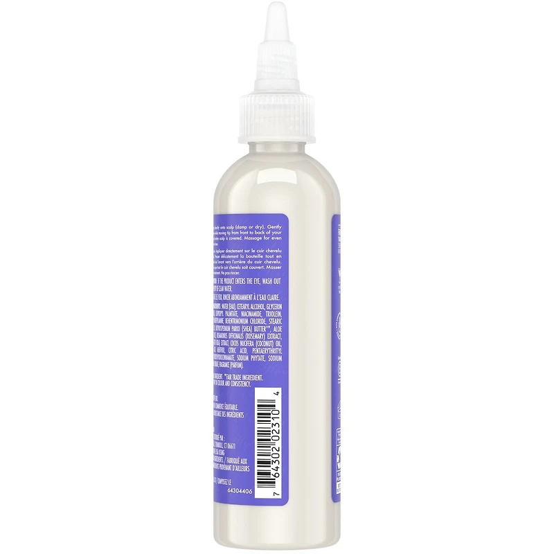 Sérum Sans Rinçage Hydratation du Cuir Chevelu SheaMoisture Beurre d'Aloès avec vitamine B3 pour un cuir chevelu hydraté et des cheveux plus forts et hydratés