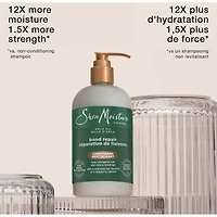 Revitilisant  Réparateur de Liens SheaMoisture  pour Renforcer les Cheveux avec de l'Huile Amla Anti-Cassure et l'Infusion Restauratrice HydroPlex 384 ML
