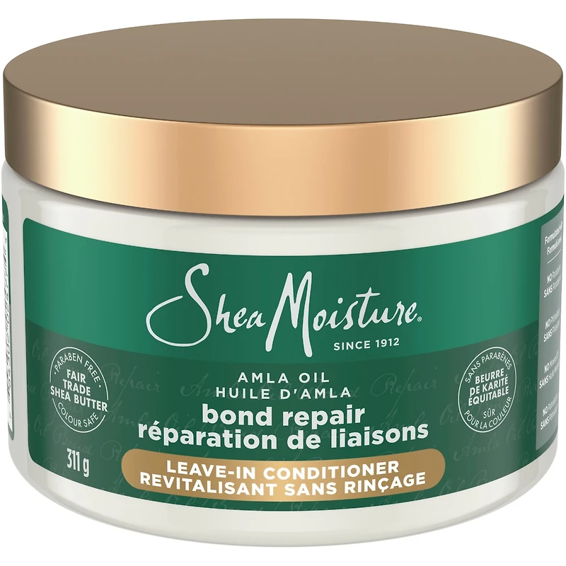Revitalisant Sans Rinçage de Réparation des Liaisons, SheaMoisture   pour Renforcer et Réparer les Boucles 311g