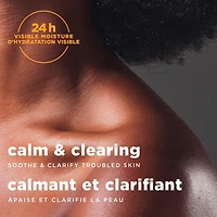 SheaMoisture Savon en barre Apaise et Clarifie Savon Noir Africain avec des nutriments au beurre de karité hydratants pendant 24 heures pour une peau saine et éclatante