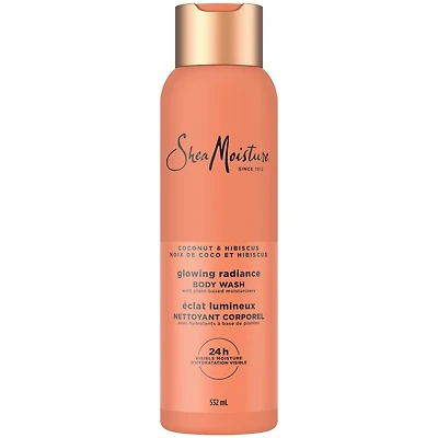 SheaMoisture  Body Wash Glowing Radiance Glowing Radiance for 24H Visible Moisture for Healthy, Glowing Skin 532 ml