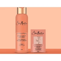 SheaMoisture  Gel Douche Éclat Radieux à la Noix de Coco et à l'Hibiscus pour une Hydratation Visible de 24H pour une Peau Saine et Éclatante 532 ml