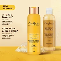 SheaMoisture  Gel douche Hydrate et restaure la peau sèche au beurre de karité brut pour une Hydratation Visible de 24H pour une Peau Saine et Éclatante 532 ml