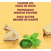SheaMoisture Huile de Ricin Noire de Jamaïque Revitalisant Fortifiant et Restaurateur pour cheveux endommagés avec beurre de karité, menthe poivrée et vinaigre de cidre de pomme 384 ml