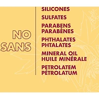 Renforcer et restaurer le revitalisant sans rincé pour les cheveux secs Huile de ricin noire jamaïcaine avec du beurre de karité, de la menthe poivrée et du vinaigre de cidre de pomme 340 ml