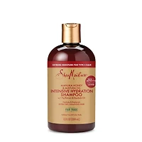 SheaMoisture Miel de Manuka et Huile de Mafura Shampooing Hydratant Intensif pour cheveux secs et endommagés avec extrait de figue et huile de baobab sans sulfates 384 ml