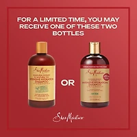 SheaMoisture Miel de Manuka et Huile de Mafura Shampooing Hydratant Intensif pour cheveux secs et endommagés avec extrait de figue et huile de baobab sans sulfates 384 ml