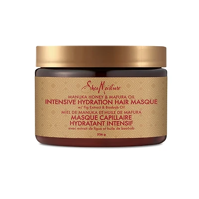 Intensive Hydration Hair Masque hair treatment for dry, damaged hair Manuka Honey & Mafura Oil deep conditioning treatment with fig extract 326 g