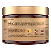Intensive Hydration Hair Masque hair treatment for dry, damaged hair Manuka Honey & Mafura Oil deep conditioning treatment with fig extract 326 g