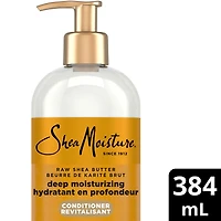 SheaMoisture Raw Shea Butter Deep Moisturizing Restorative Conditioner for Curly Hair with Sea Kelp & Argan Oil 384 ml